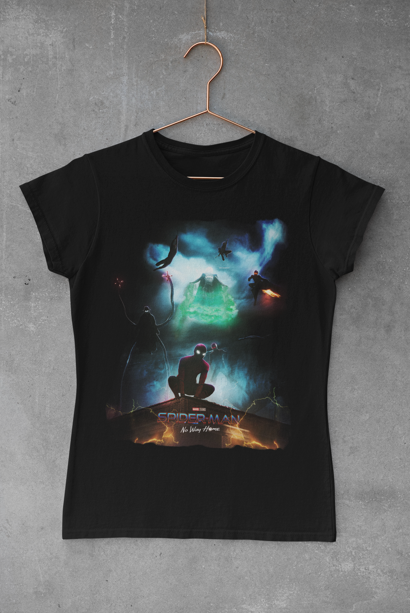 Nome do produto: Baby Long Preta Spider Man Sem Volta Pra Casa 