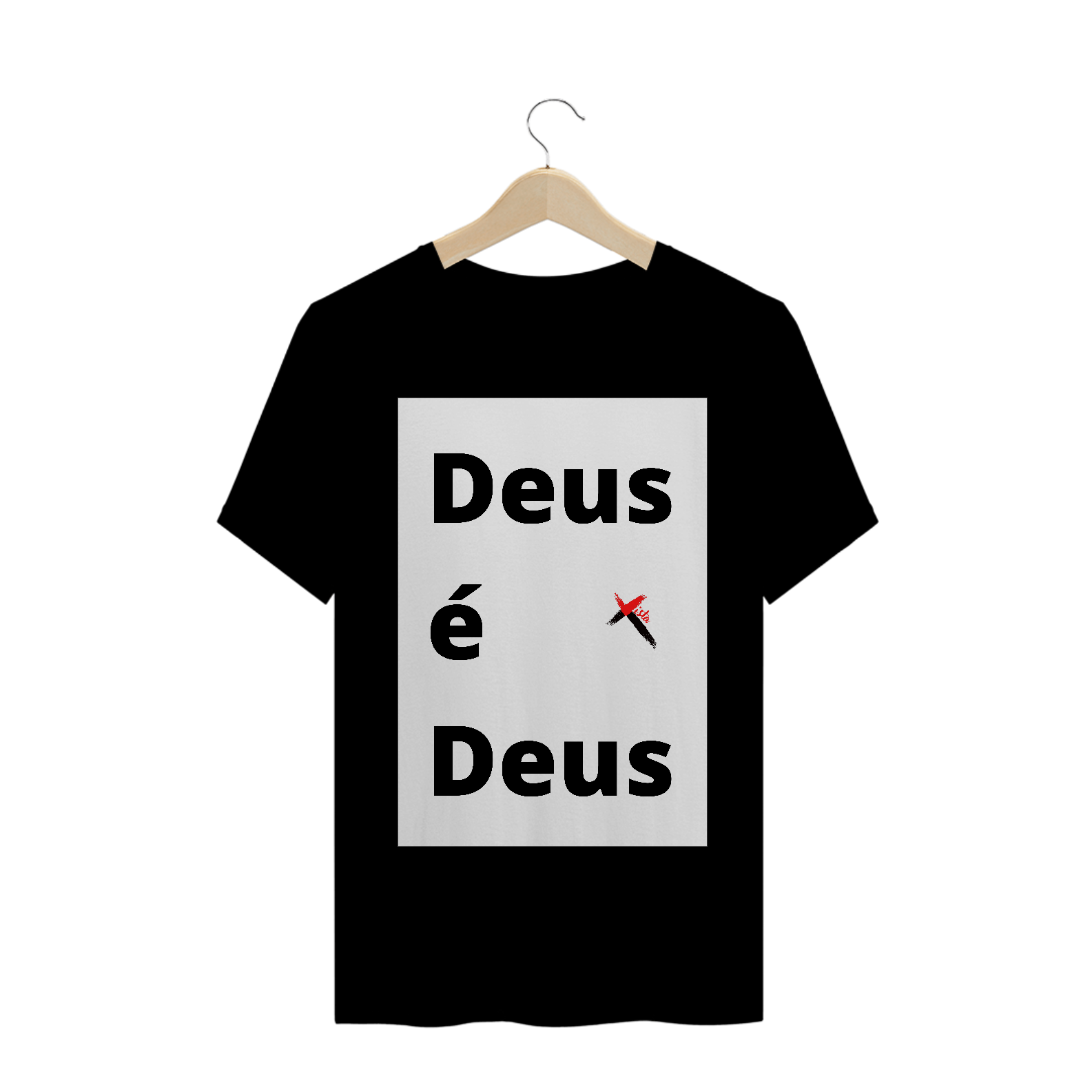 Nome do produto: Camisa Deus é Deus
