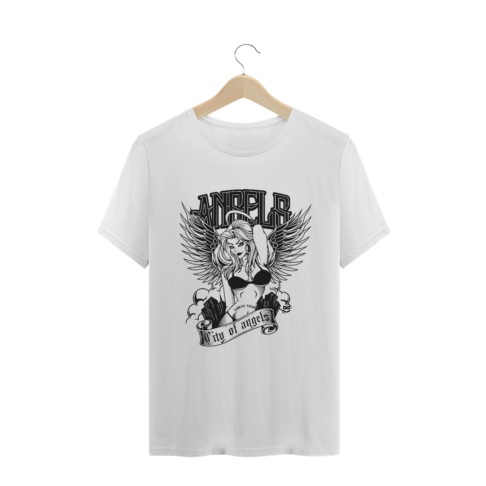 Nome do produto: Camisa mulher anjo