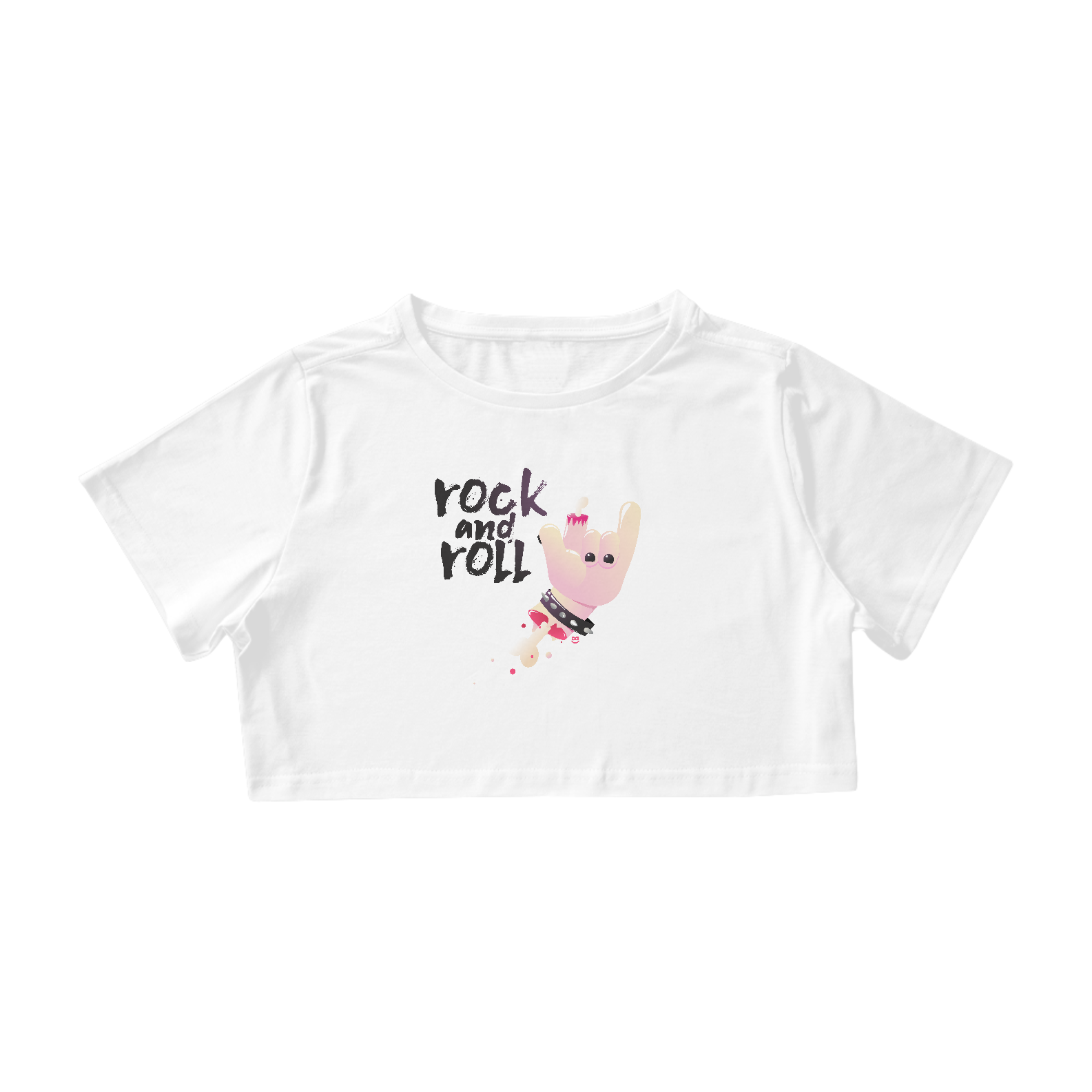 Nome do produto: Cropped Rock and Roll
