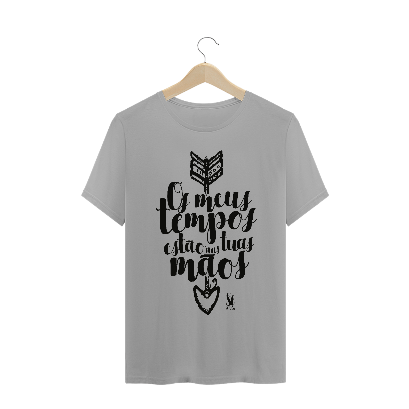 Nome do produto: Camisas Os Meus Tempos nas Suas Mãos