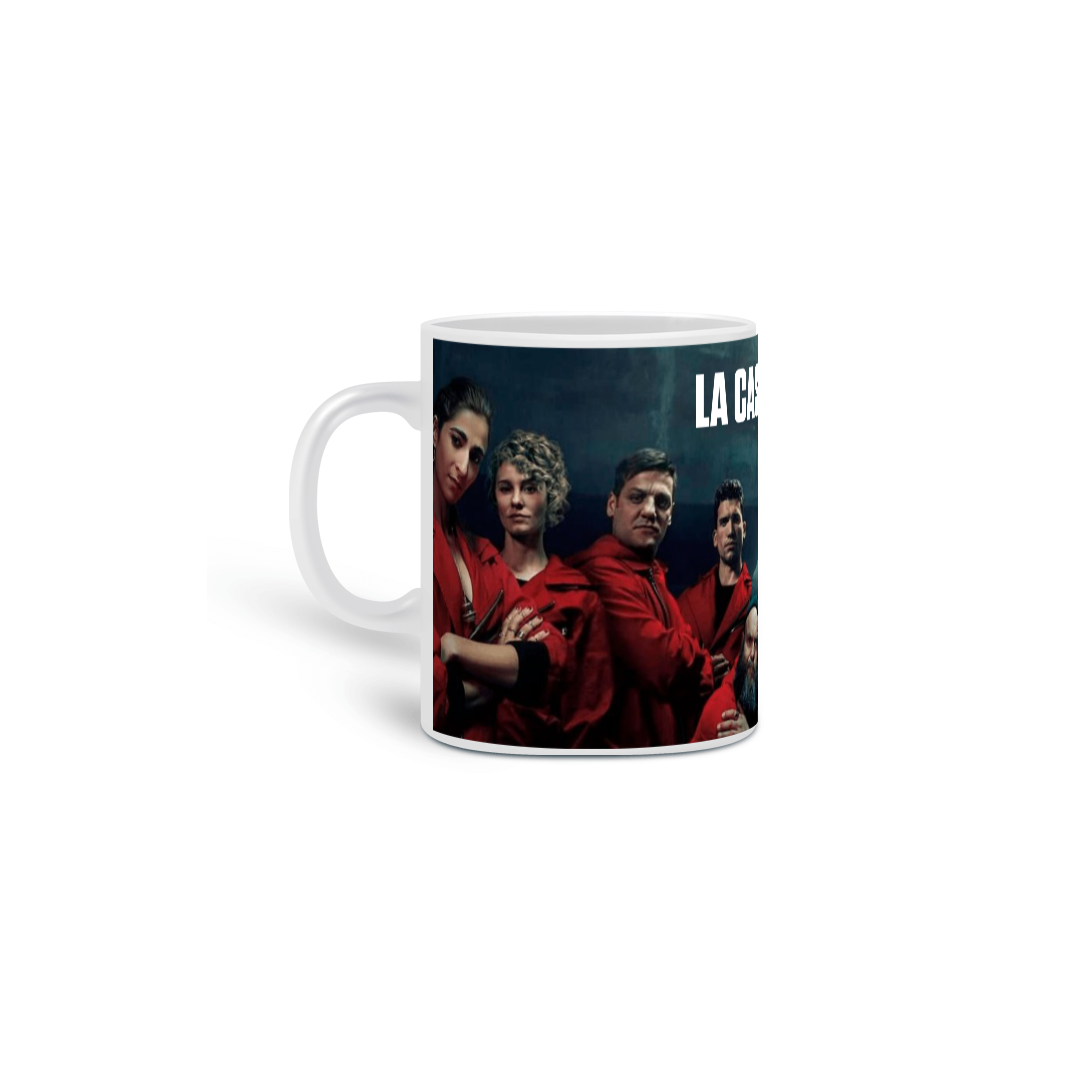Nome do produto: Caneca La Casa de Papel
