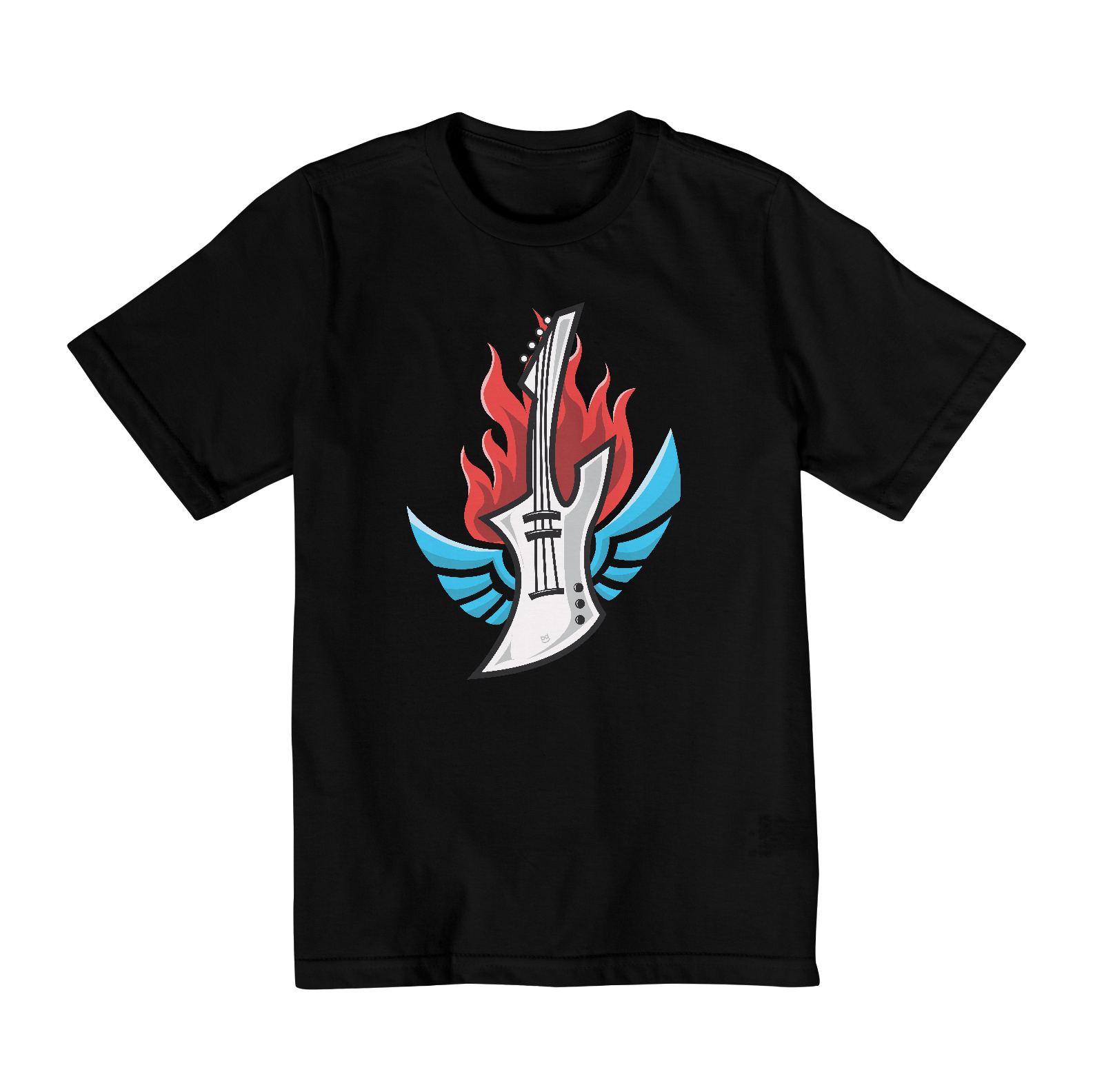 Nome do produto: Camisa Juvenil Guitarra Livre