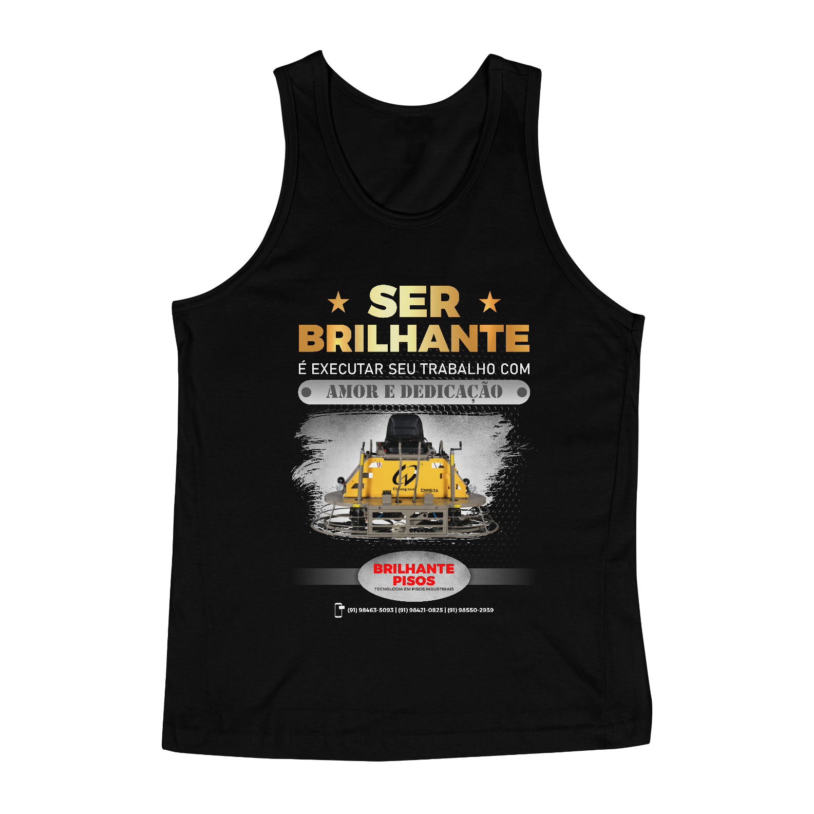 Nome do produto: Regata Brilhante Pisos