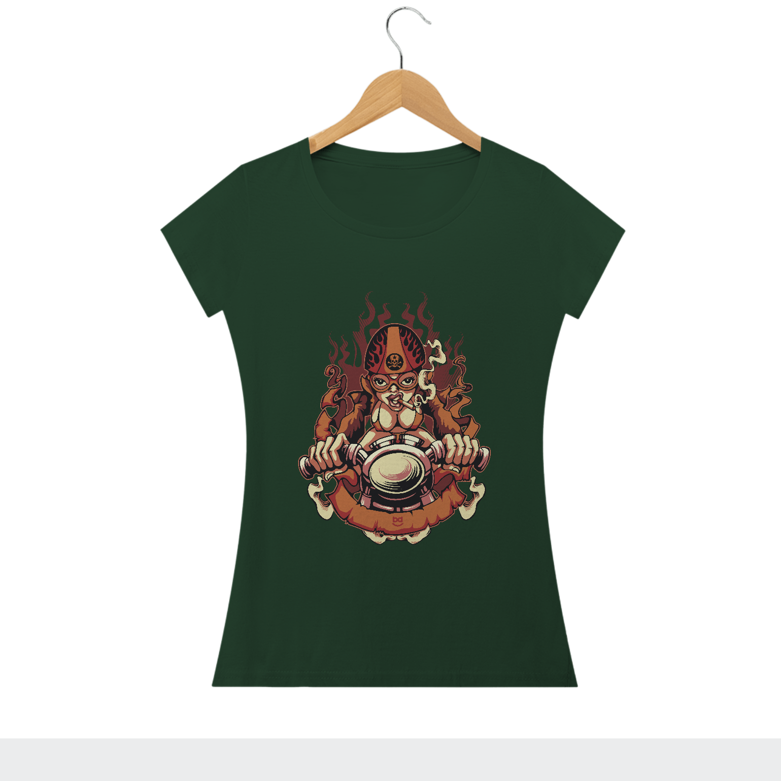 Nome do produto: Camisa Mulher Motoqueira