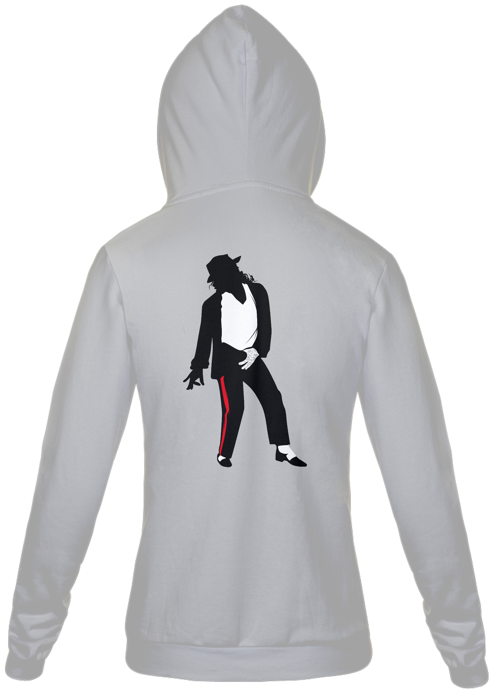 Nome do produto: Moletom Michael Jackson Silueta (Billie Jean)