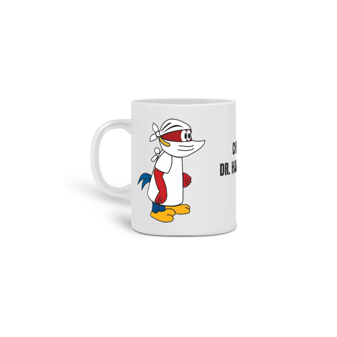 Nome do produto: Caneca de Porcelana - Dr Hans Chucrutes