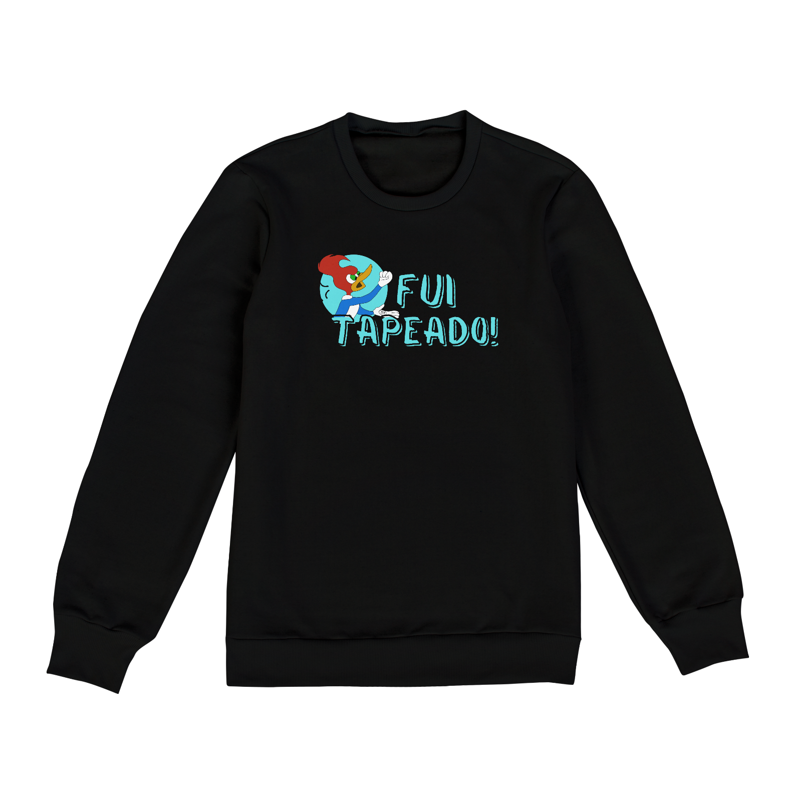 Nome do produto: Moleton Fechado UNISSEX - Fui Tapeaado