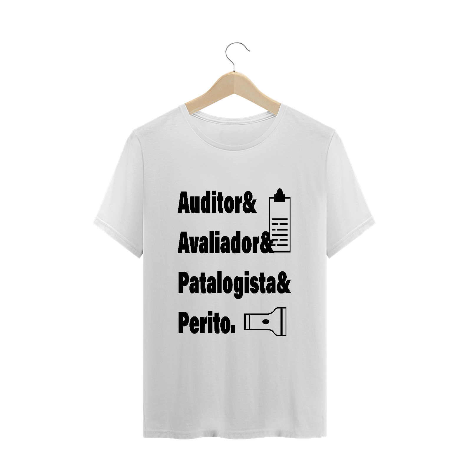Nome do produto: Camiseta Auditor, Avaliador, Patologista e Perito