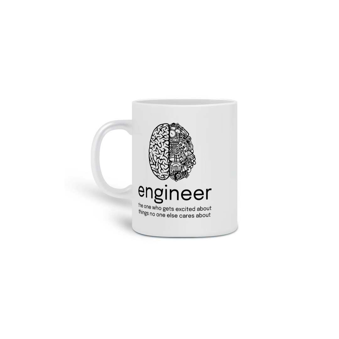 Nome do produto: Caneca Cerâmica - Engineer