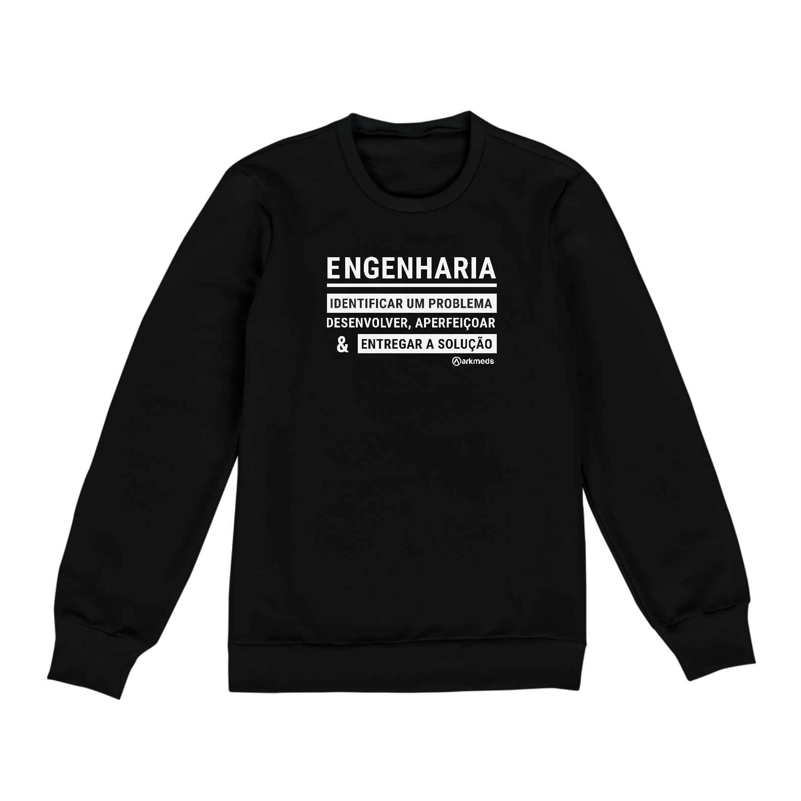 Nome do produto: Moletom Fechado - Significado de Engenharia