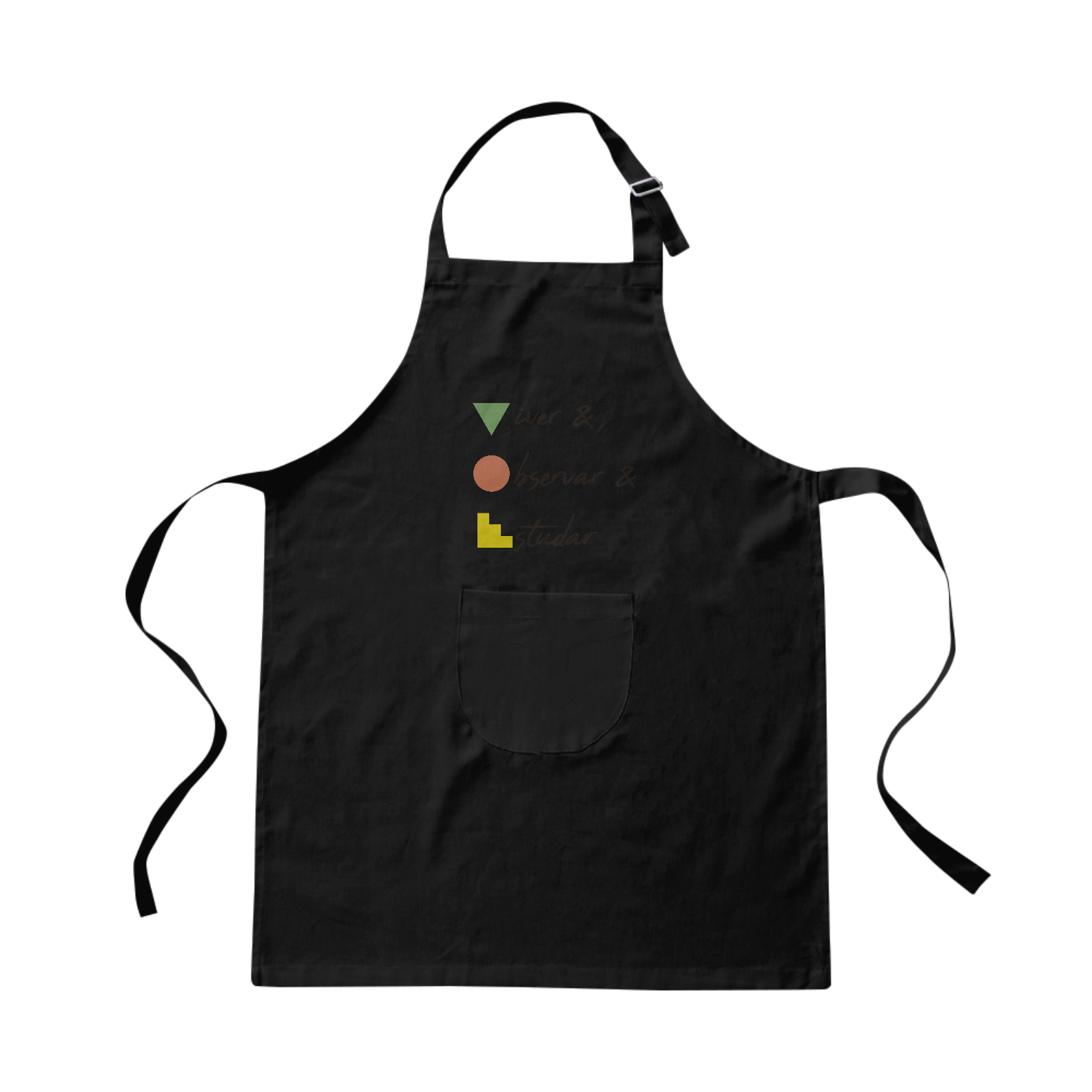 Nome do produto: Avental Viver Observar Estudar