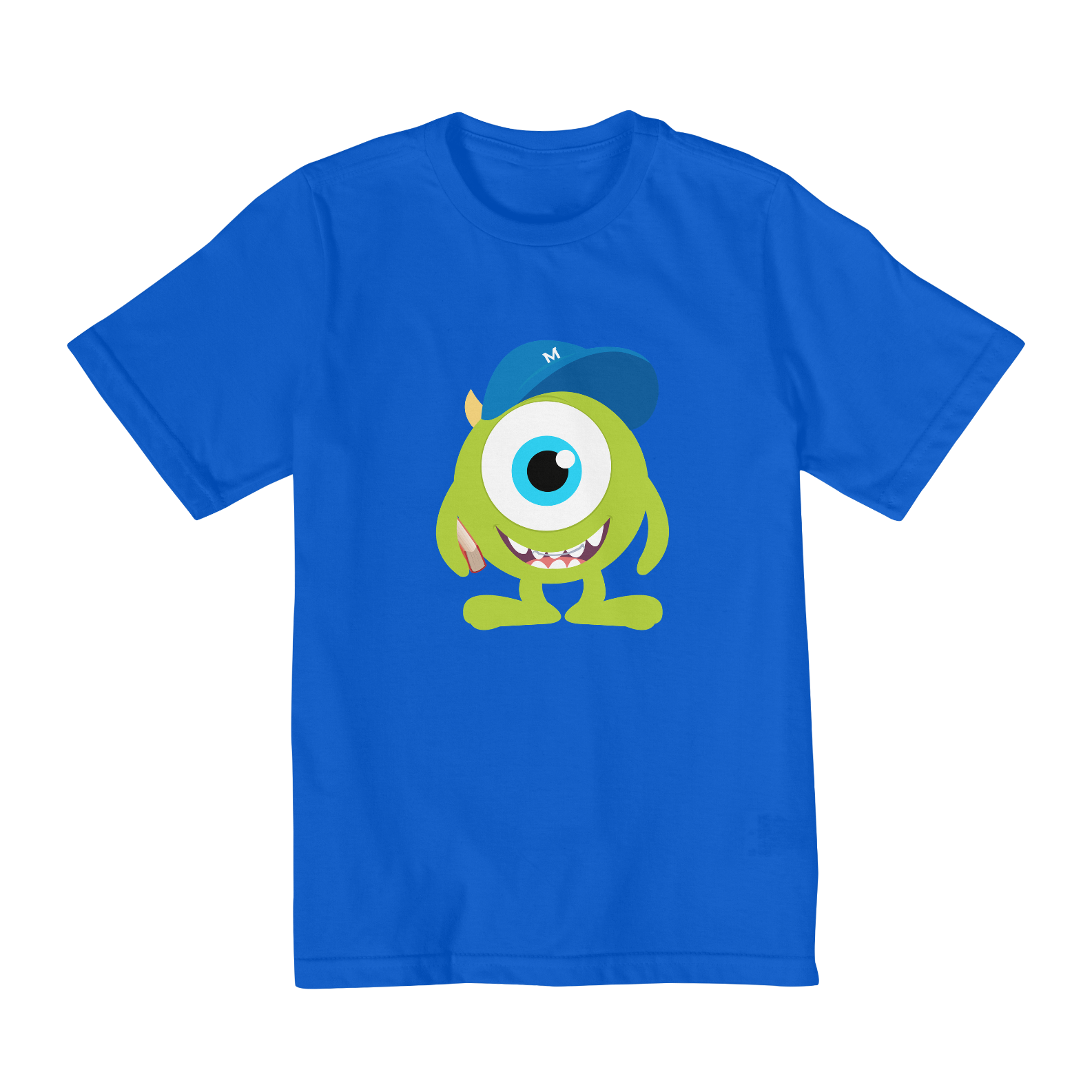 Nome do produto: Camiseta Infantil Monstros S.A