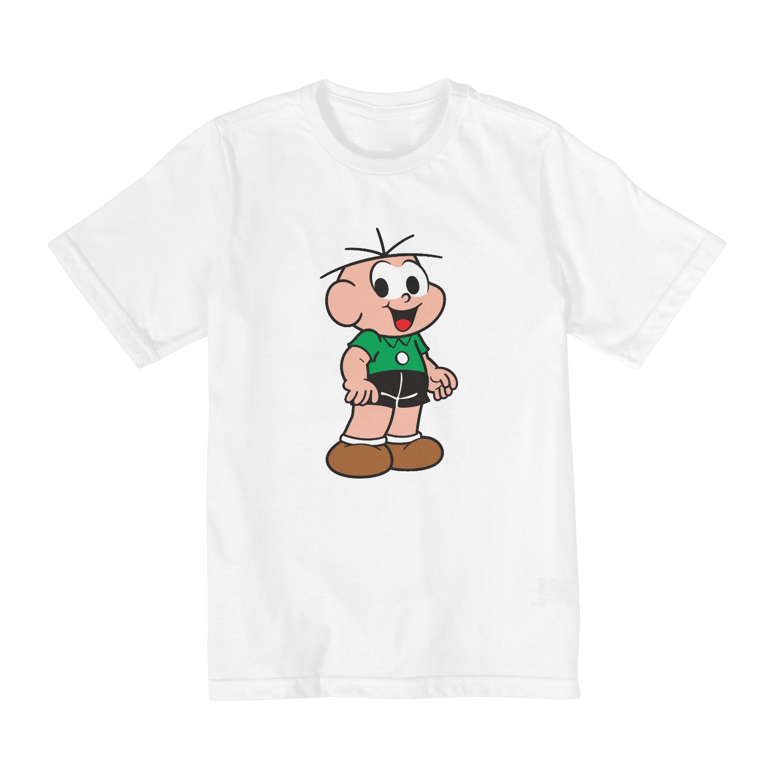 Nome do produto: Camiseta Infantil Cebolinha