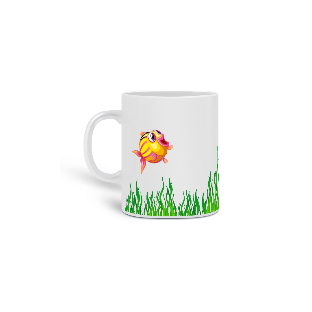 Nome do produto: Caneca Peixes