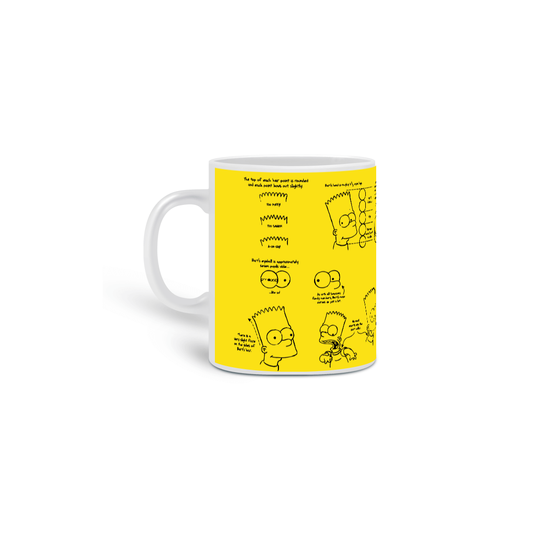 Nome do produto: Caneca Bart