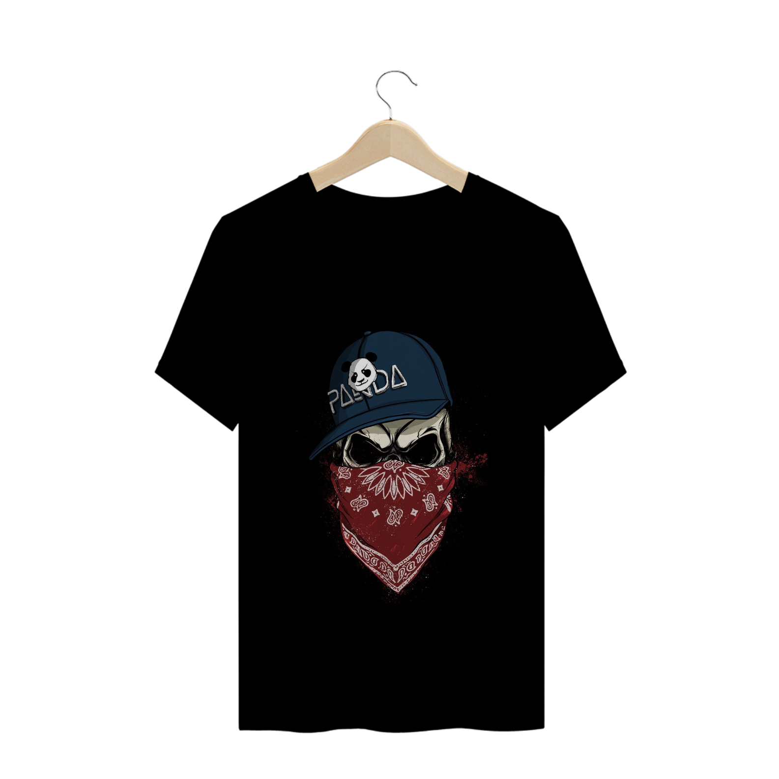 Nome do produto: T-Shirt Caveira Mascarada