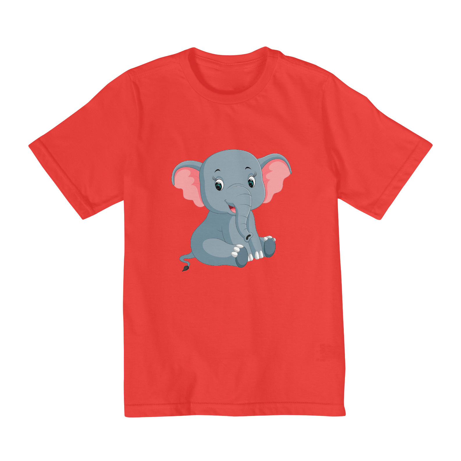 Nome do produto: Camiseta Infantil Elefante