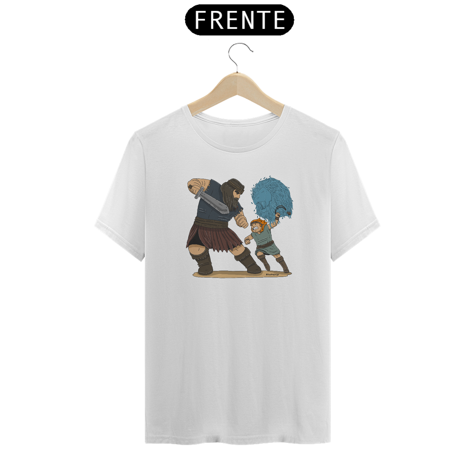 Camiseta Davi x Golias