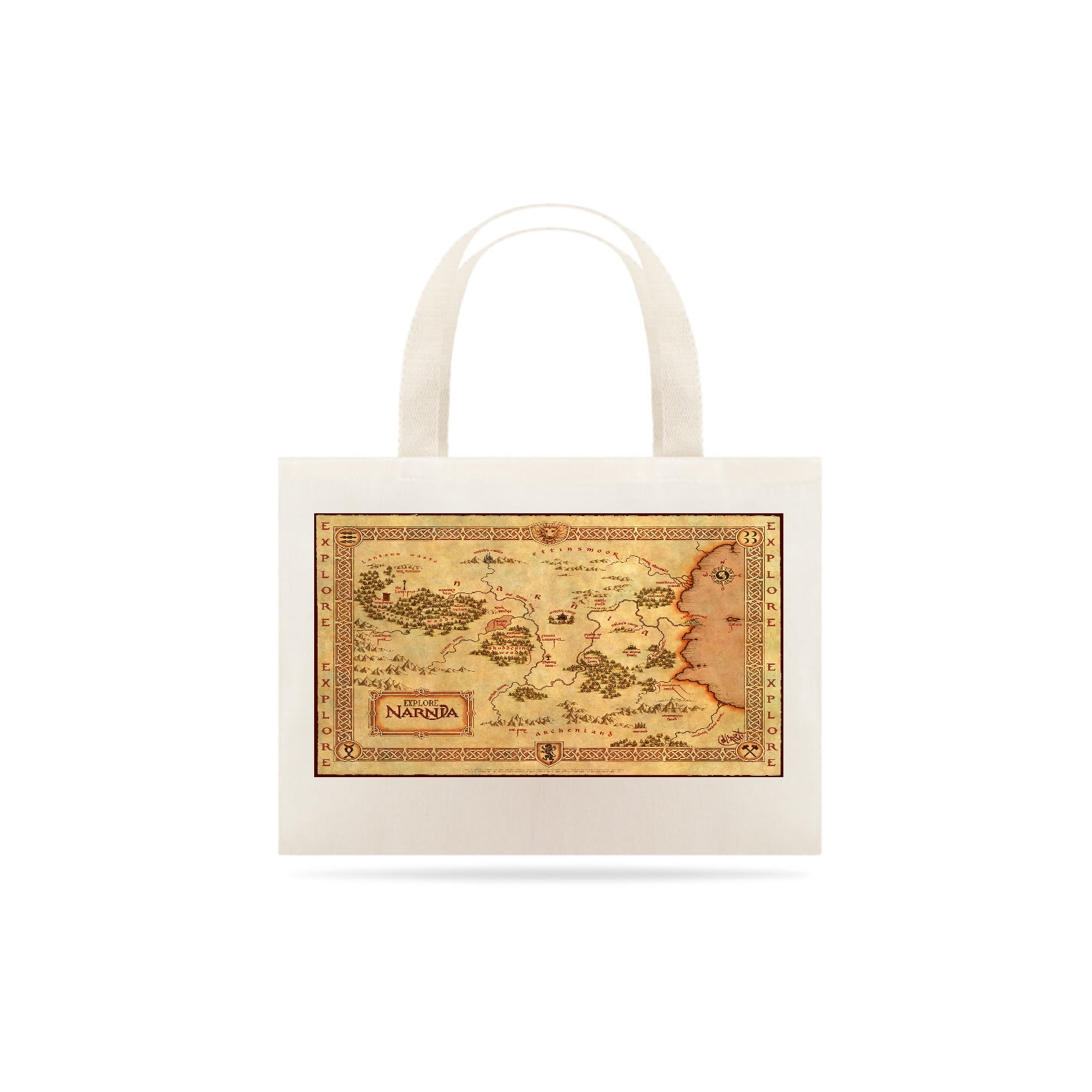 Eco Bag Explore Narnia [As Crônicas de Nárnia]