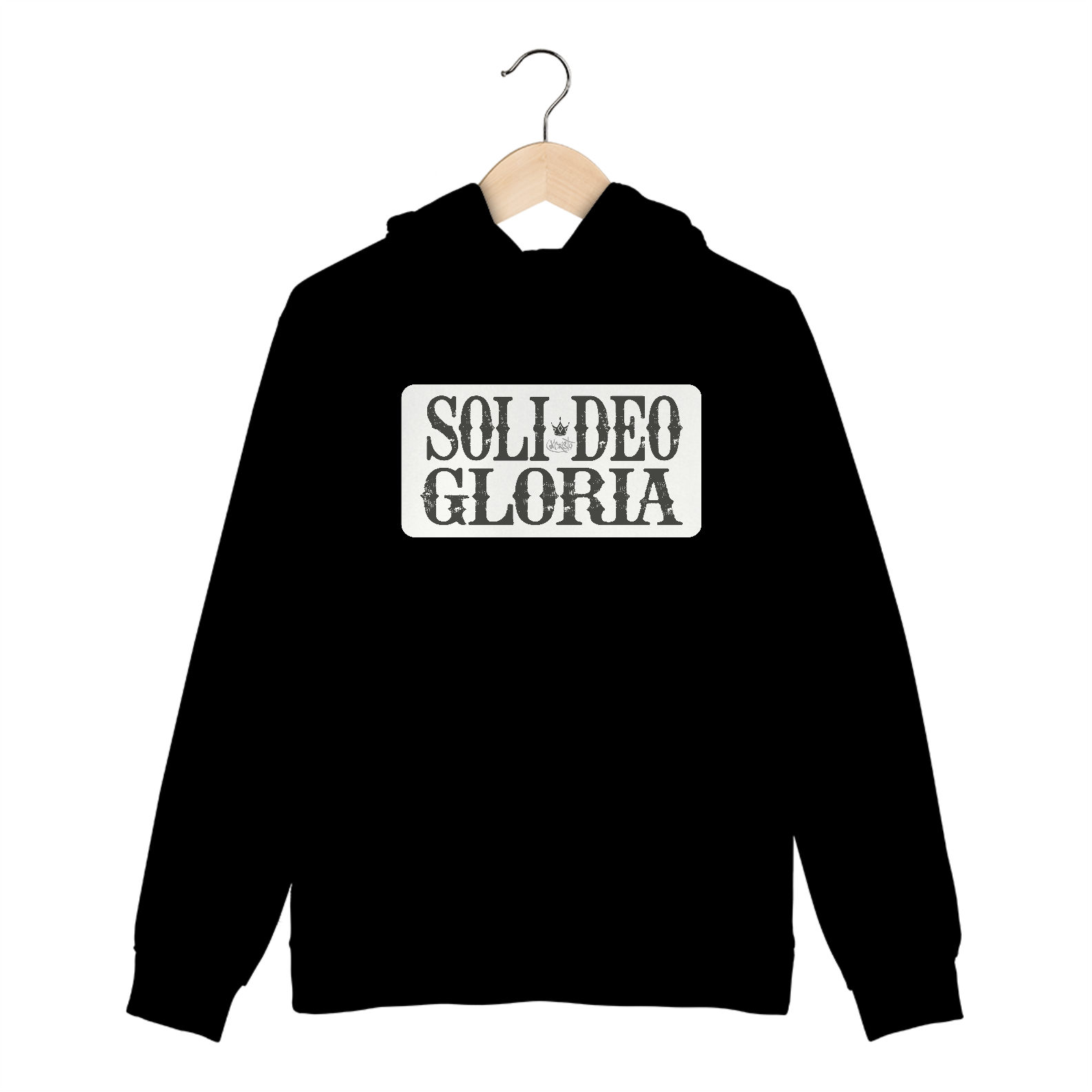 Moletom Soli Deo Gloria (canguru)