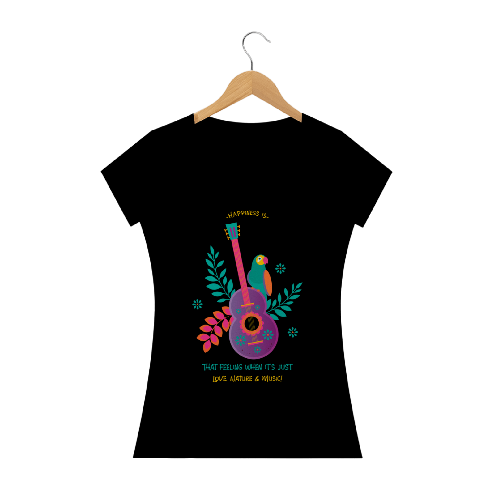 Nome do produto: Camiseta Feminina Happiness - Prime
