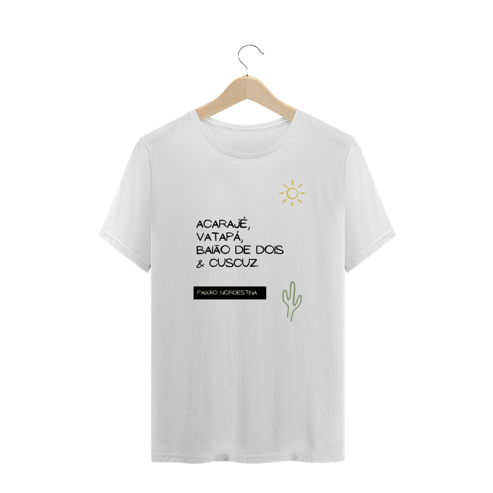 Nome do produto: Camiseta Masculina Orgulho Nordestino
