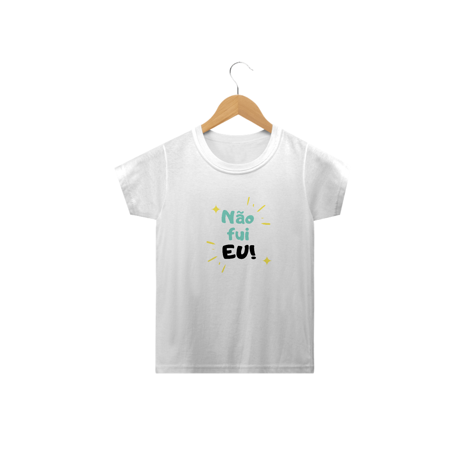 Nome do produto: Camiseta Infantil Não Fui Eu
