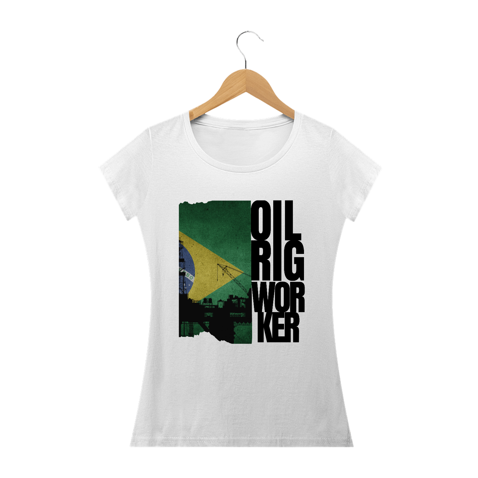 Nome do produto: Camiseta Platafrmista OIL RIG