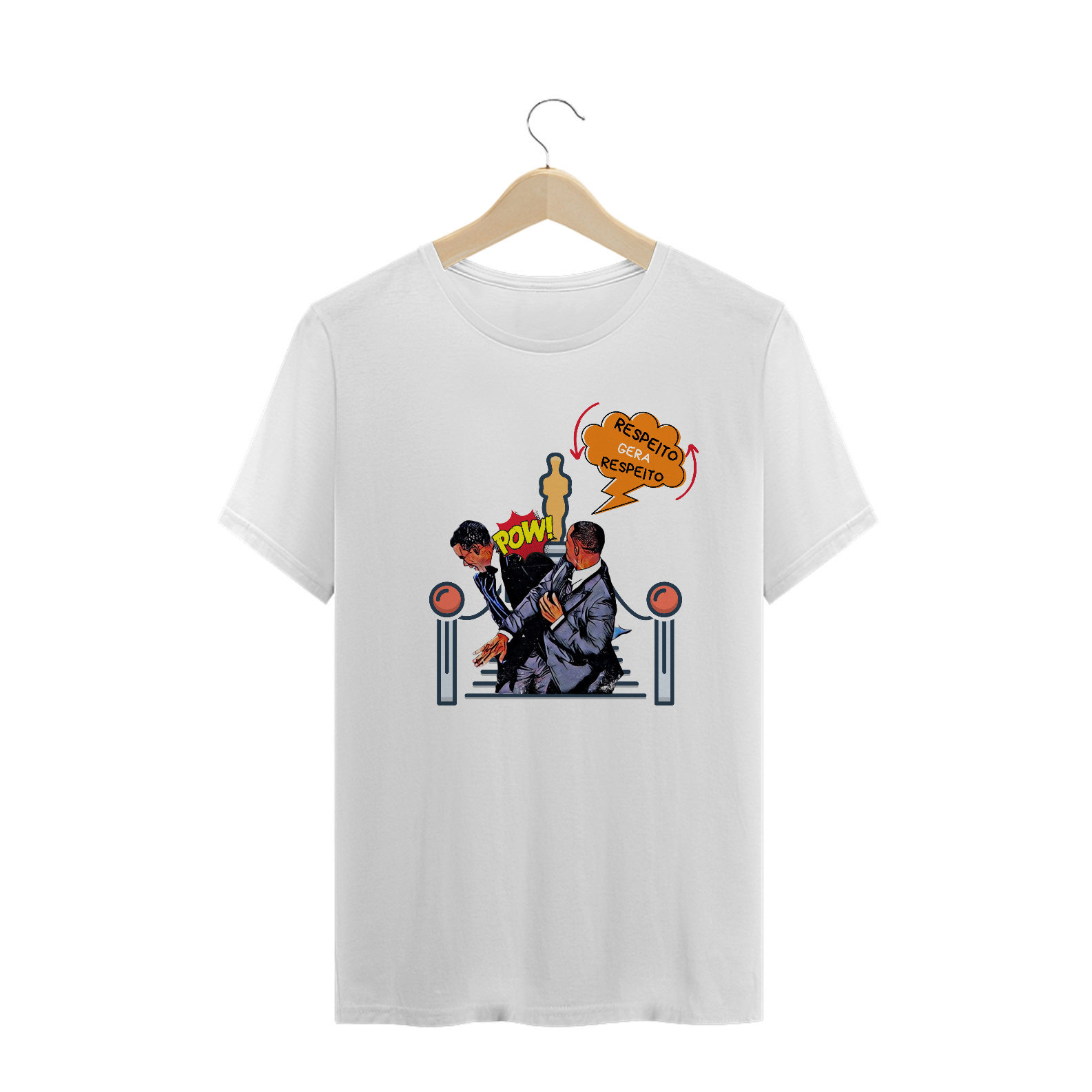 Nome do produto: Camiseta: Respeito no Oscar