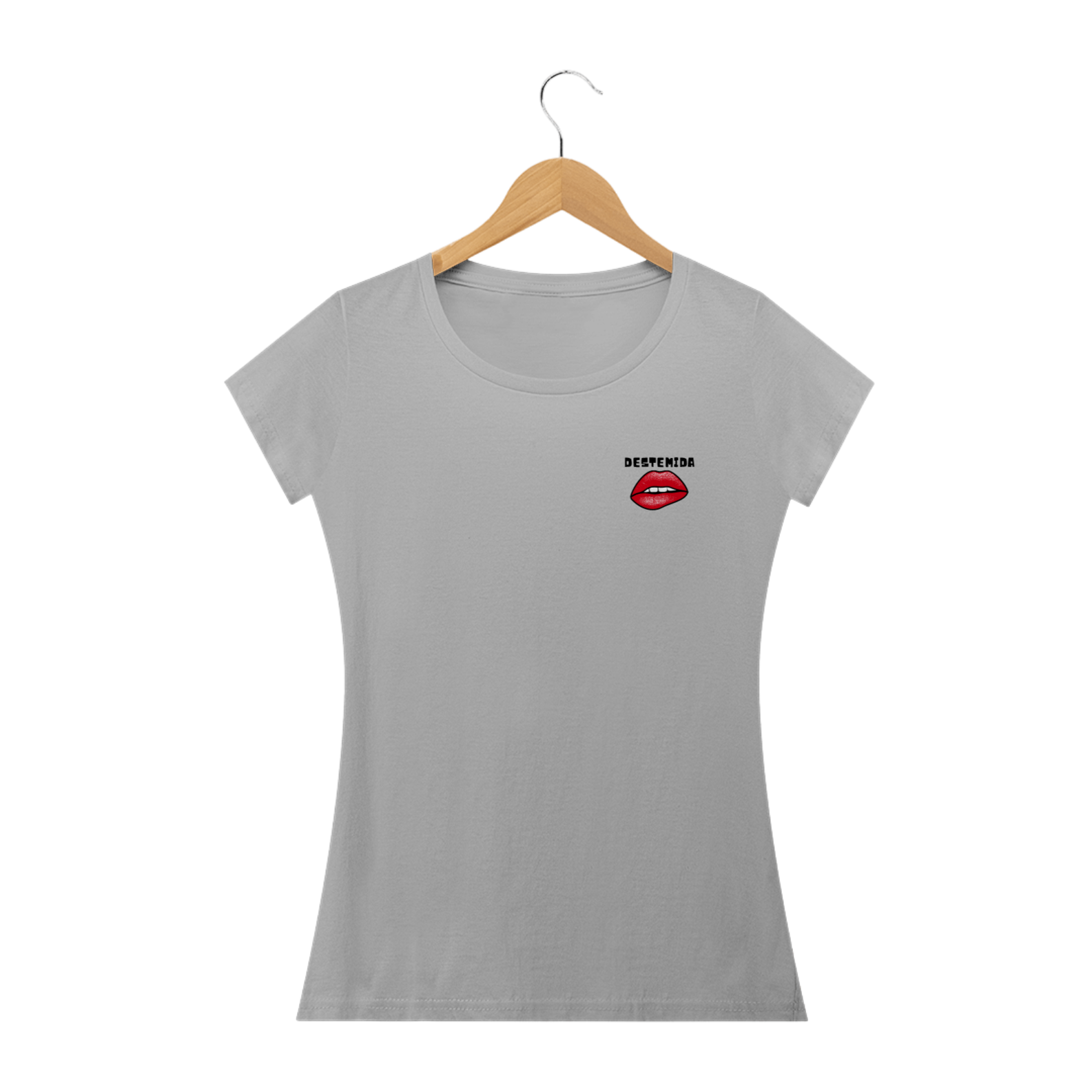 Nome do produto: Camiseta Feminina Destemida