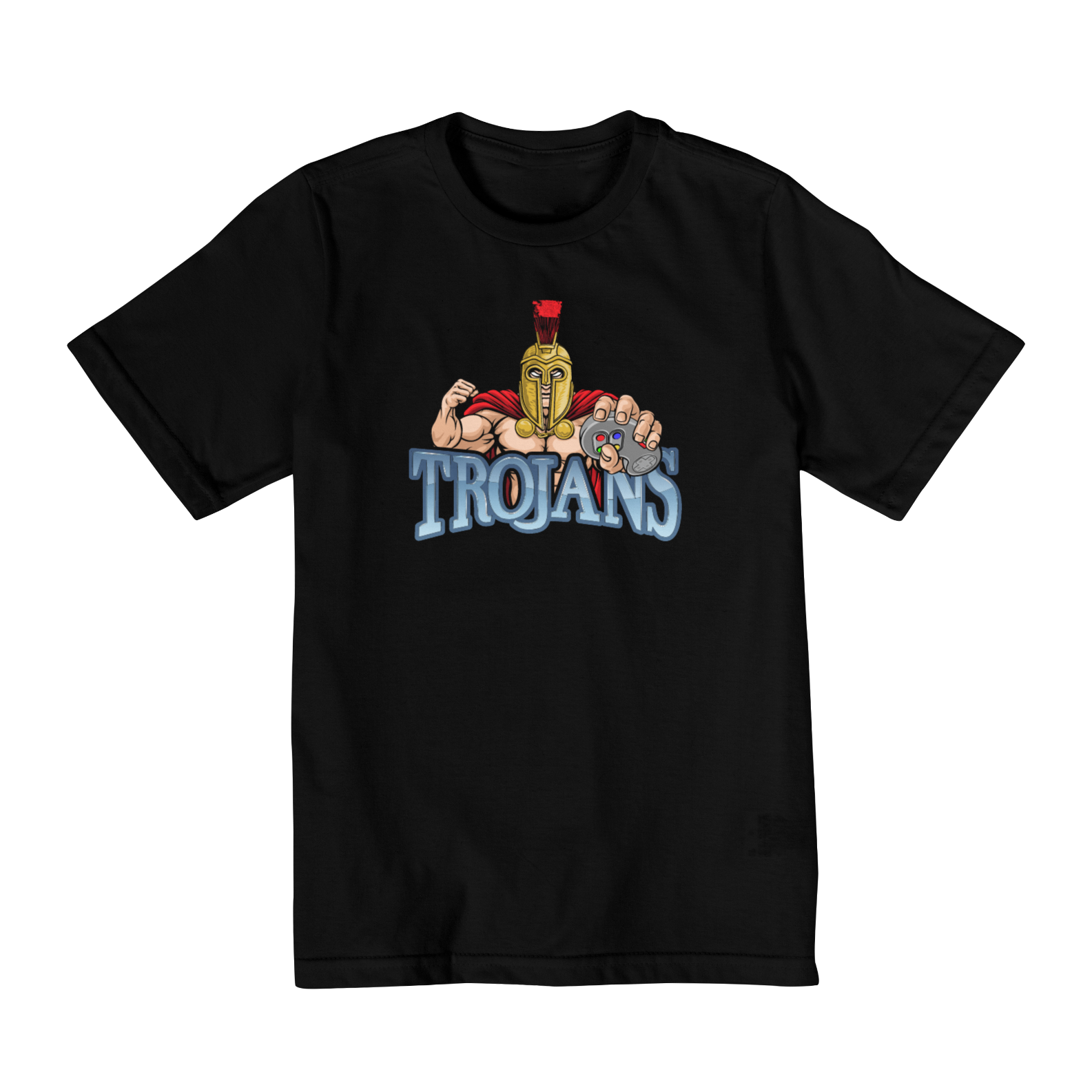 Nome do produto: Camiseta Infantil Troianos Gamer