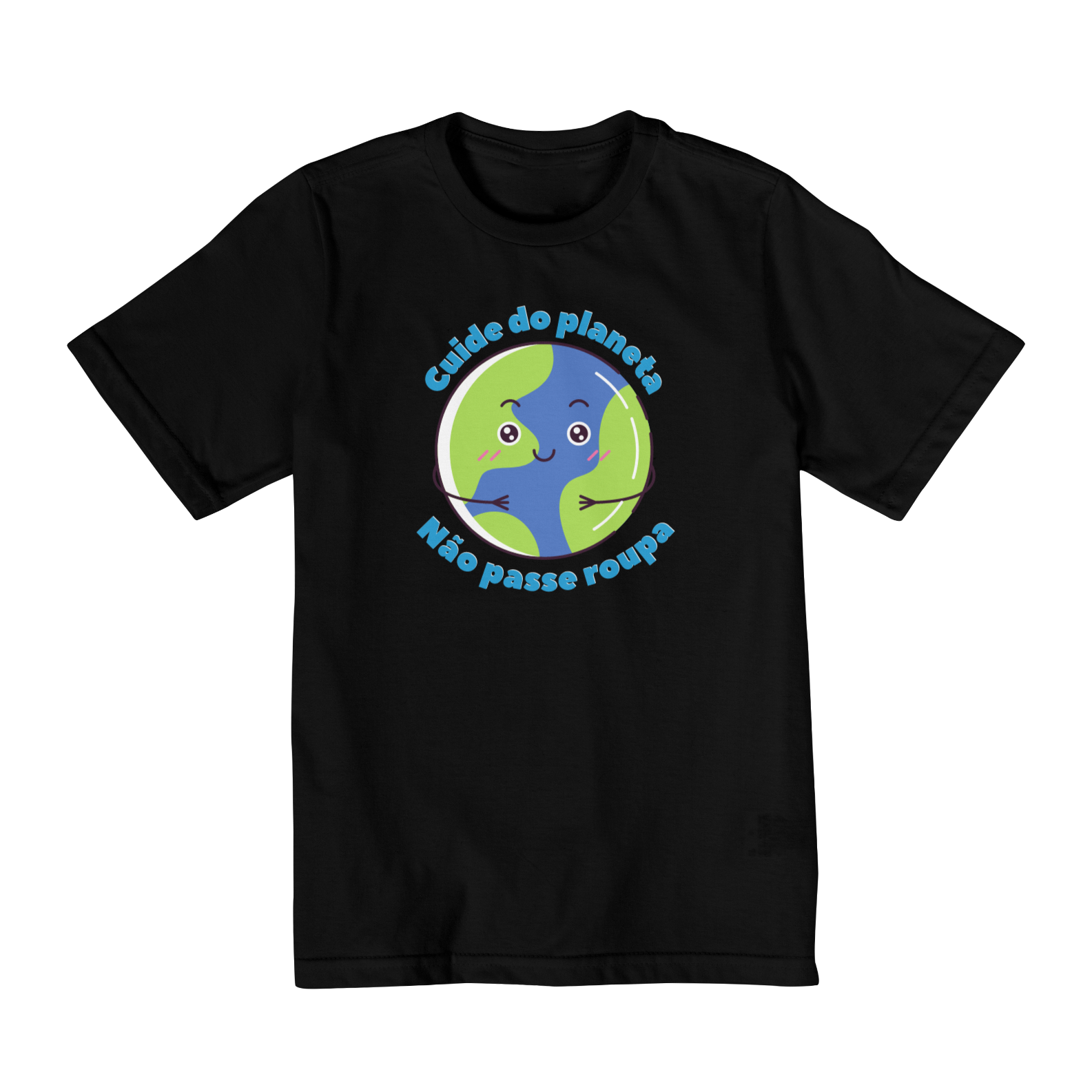 Nome do produto: Camiseta Infantil Não Passe Roupa