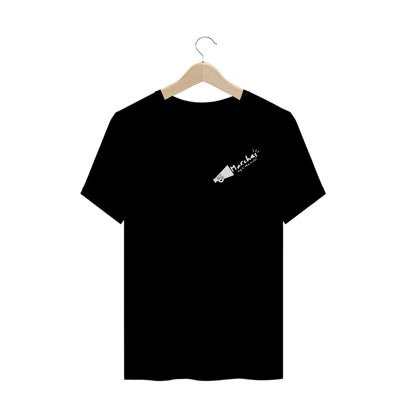 Nome do produto: Camiseta Masculina Voz Marches