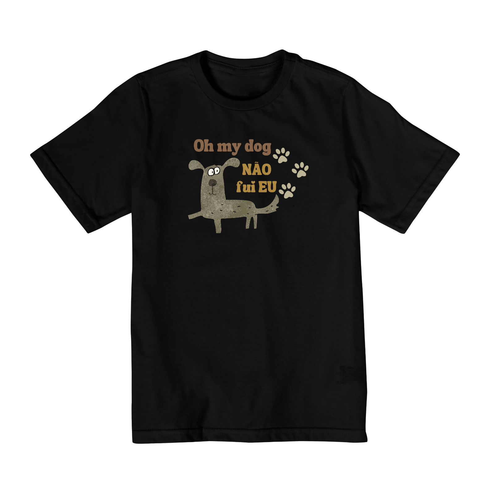 Nome do produto: Camiseta Infantil Não Fui Eu