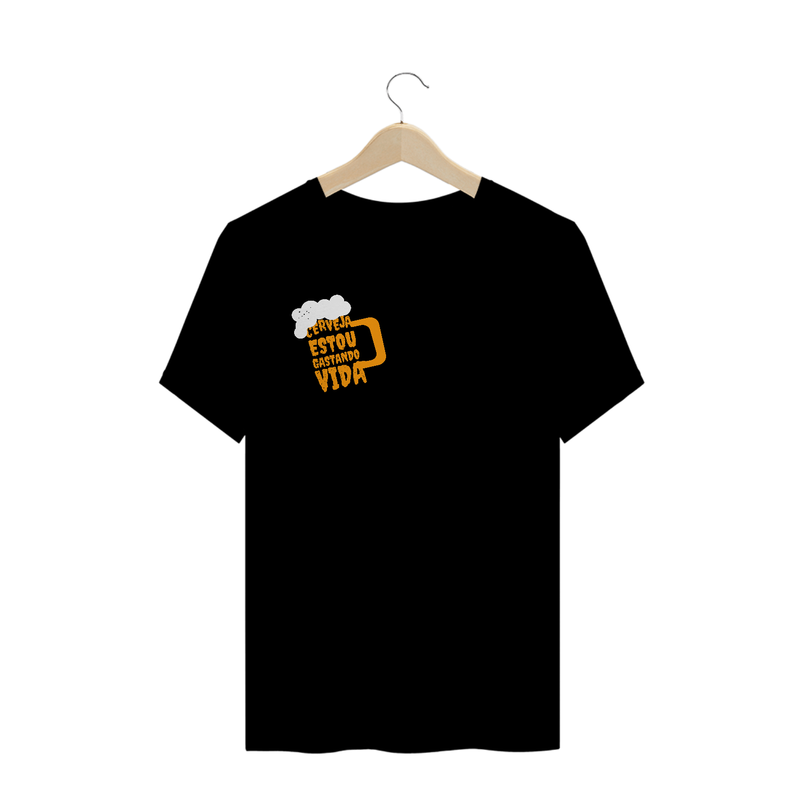 Nome do produto: Camiseta: Cerveja, estou gastando vida