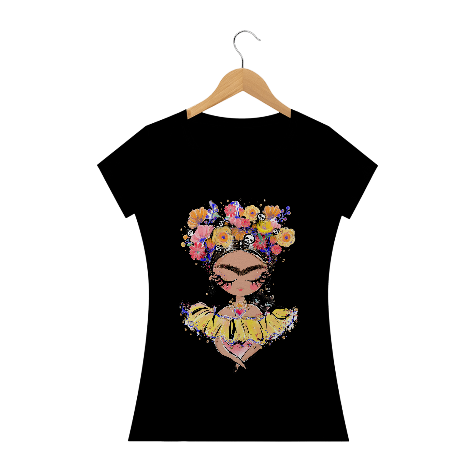 Nome do produto: Camiseta Frida