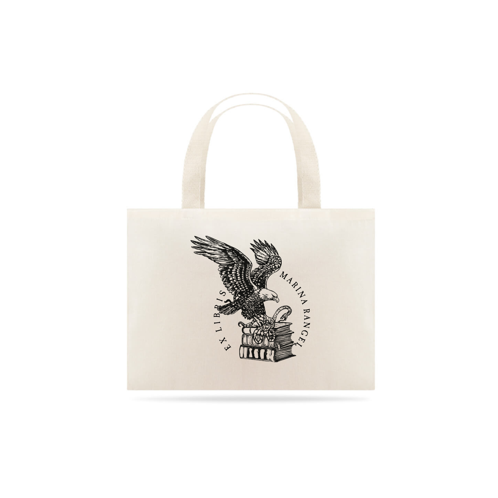 Nome do produto: ECOBAG PERSONALIZADA ARTE EX LIBRIS