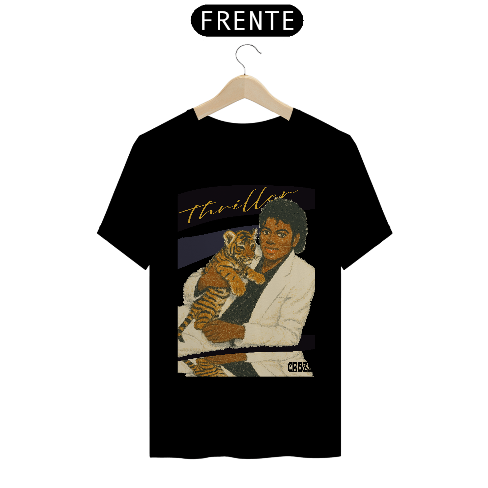 Camiseta Premium Michael Jackson Thriller