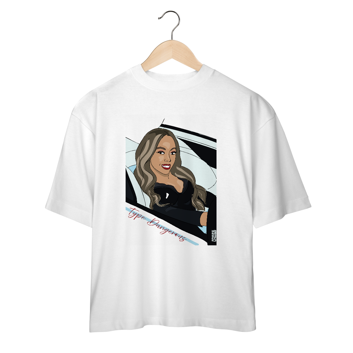 Oversized Mariah Carey Type Dangerous