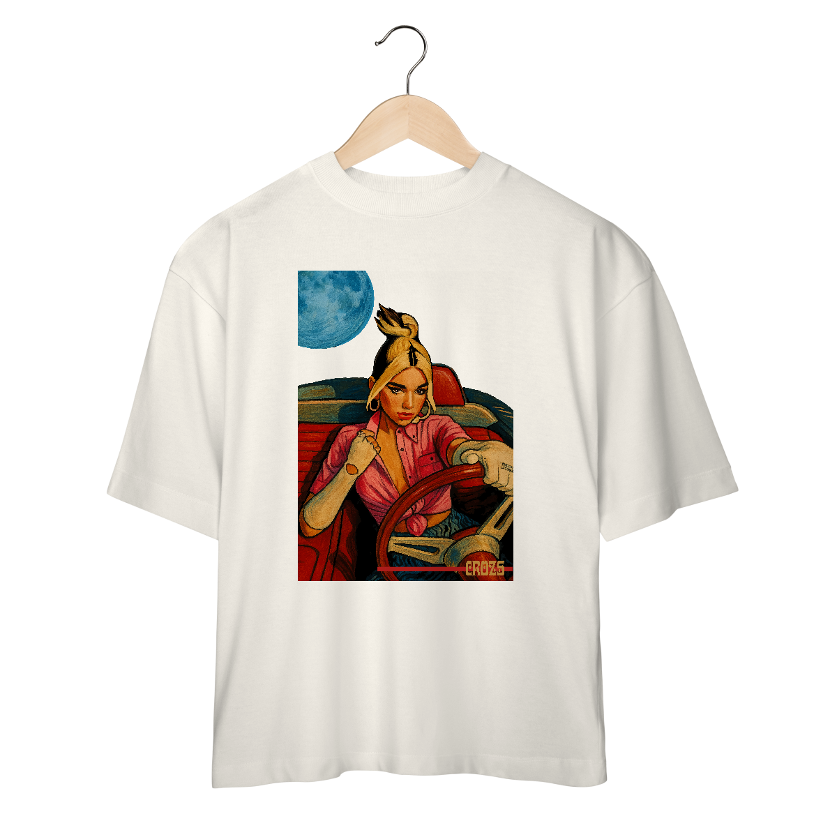 Camiseta Oversized Future Nostalgia