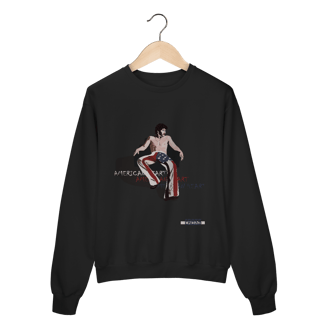 Moletom Premium Fechado American Heart Benson Boone