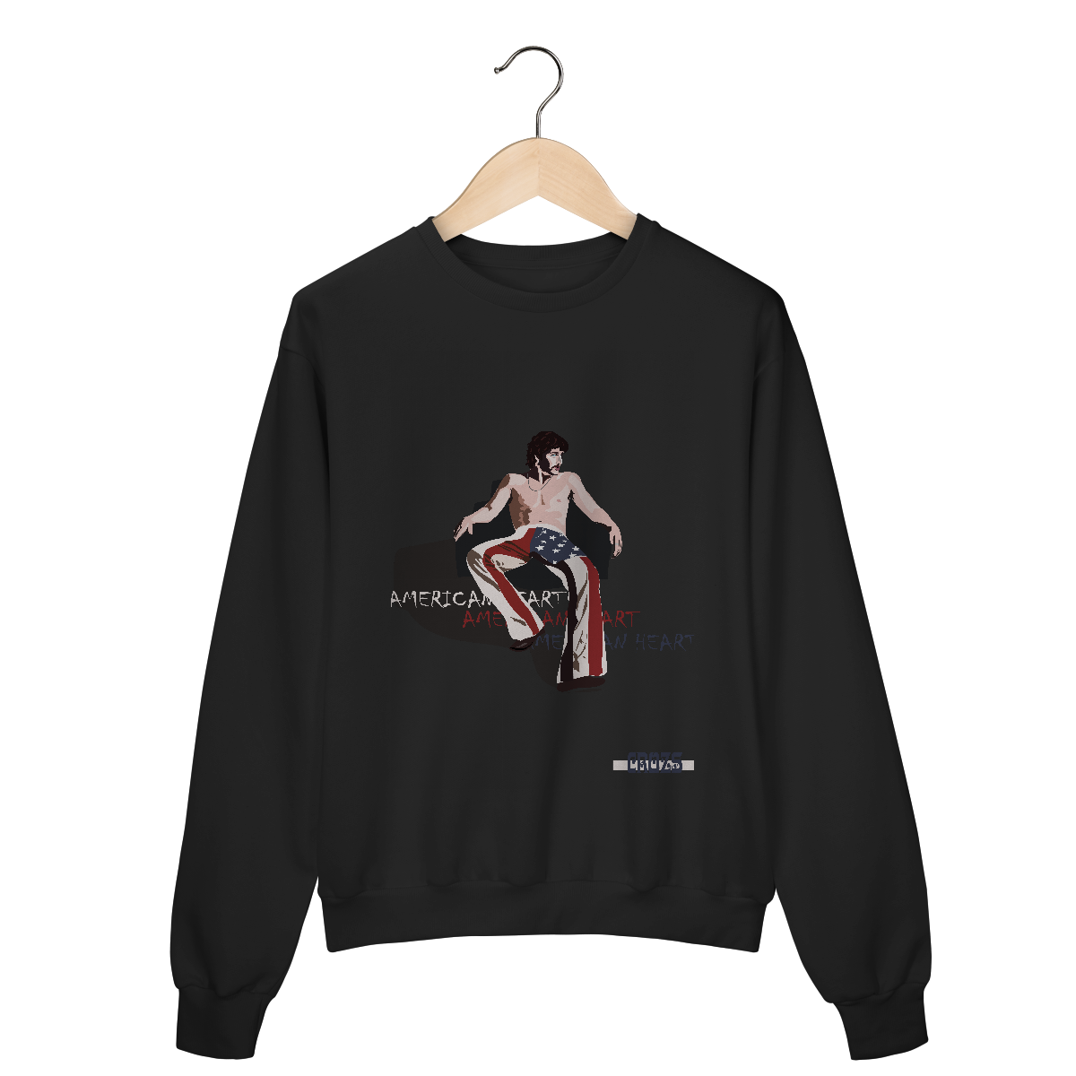 Moletom Quality American Heart Benson Boone