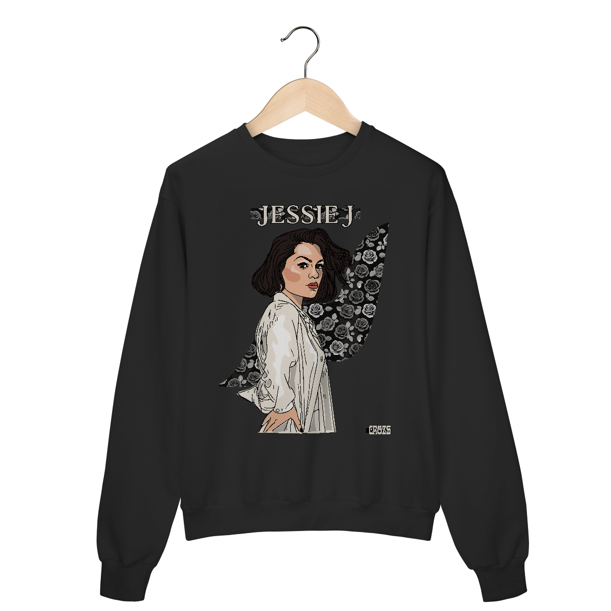 Nome do produto: Moletom Jessie J Roses