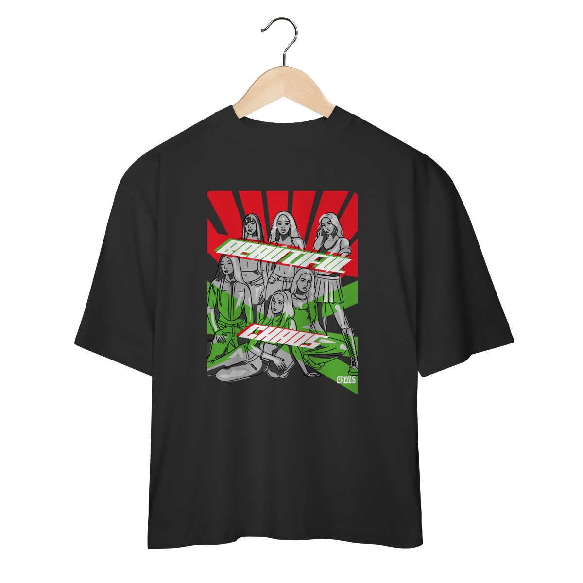 Oversized  Katseye Beautiful Chaos Edição Limitada