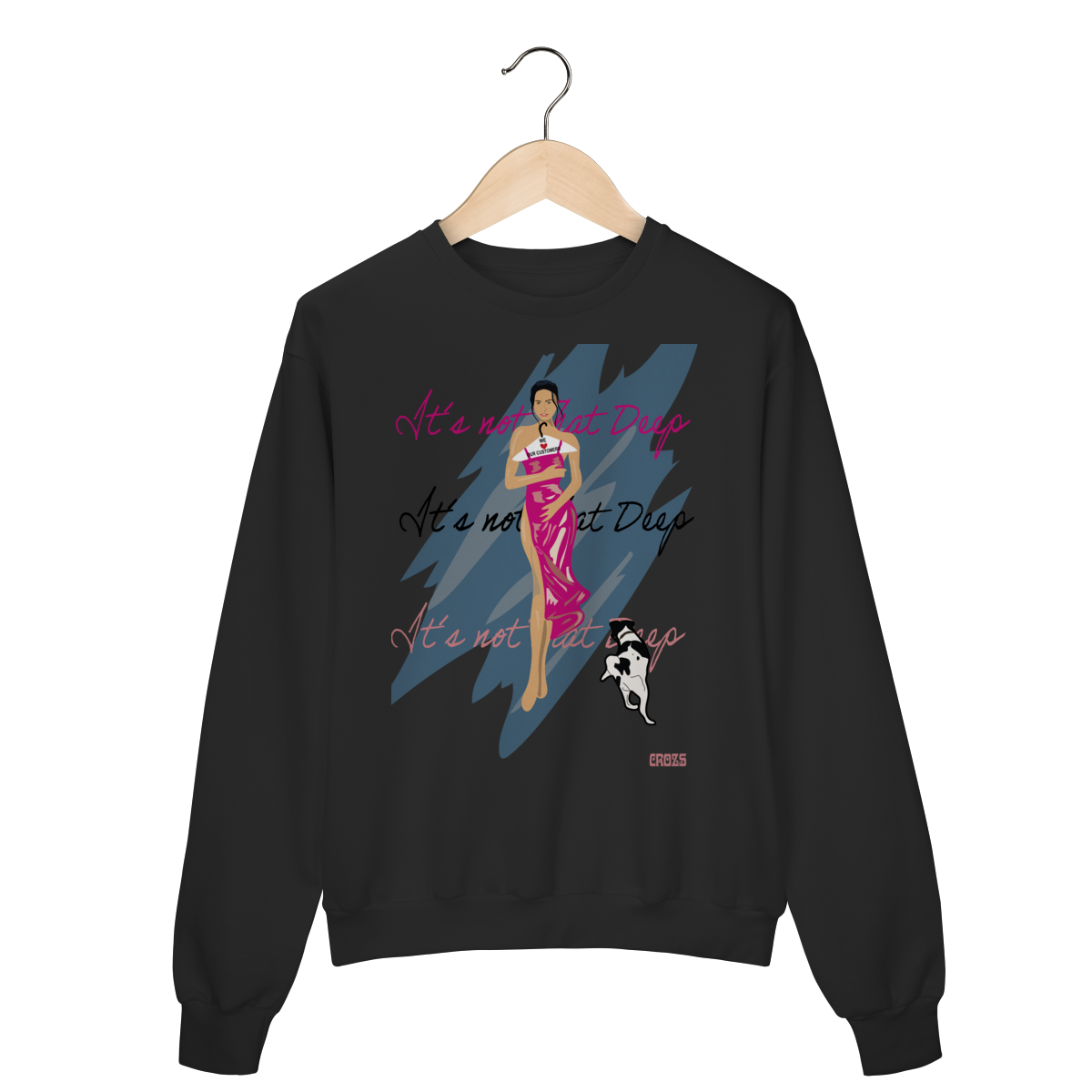 Moletom Its Not That Deep Demi Lovato