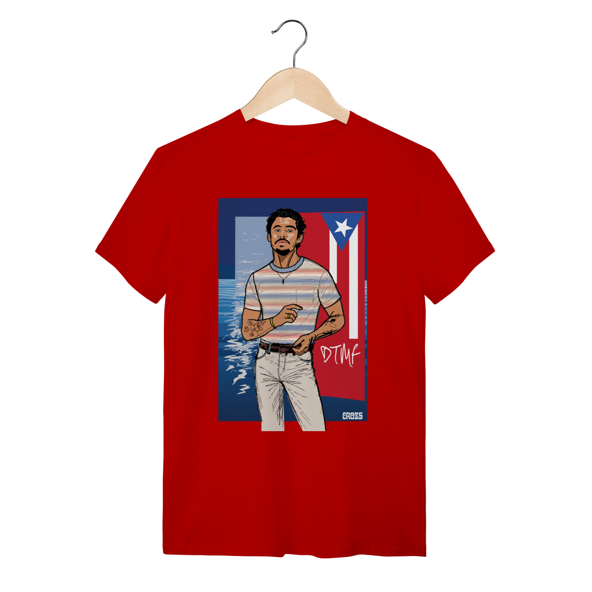 Camiseta Quality  Bad Bunny DTMF