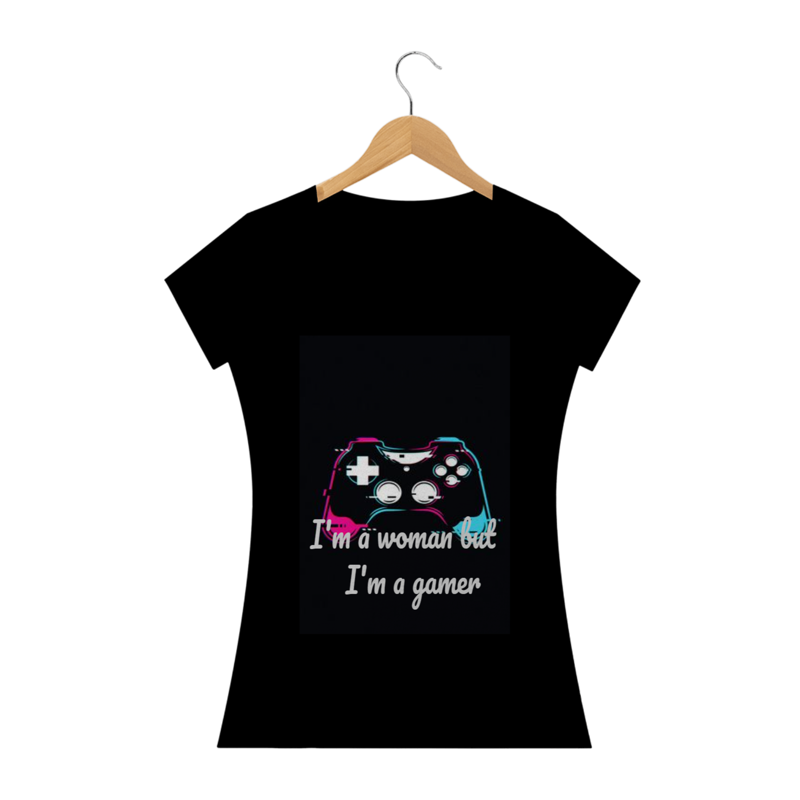 Nome do produto  I'm a woman but I'm a gamer