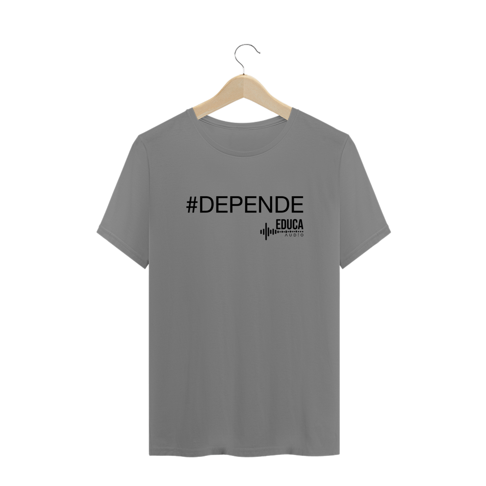 Nome do produto: Camiseta Educa Áudio #DEPENDE III - Plus Size