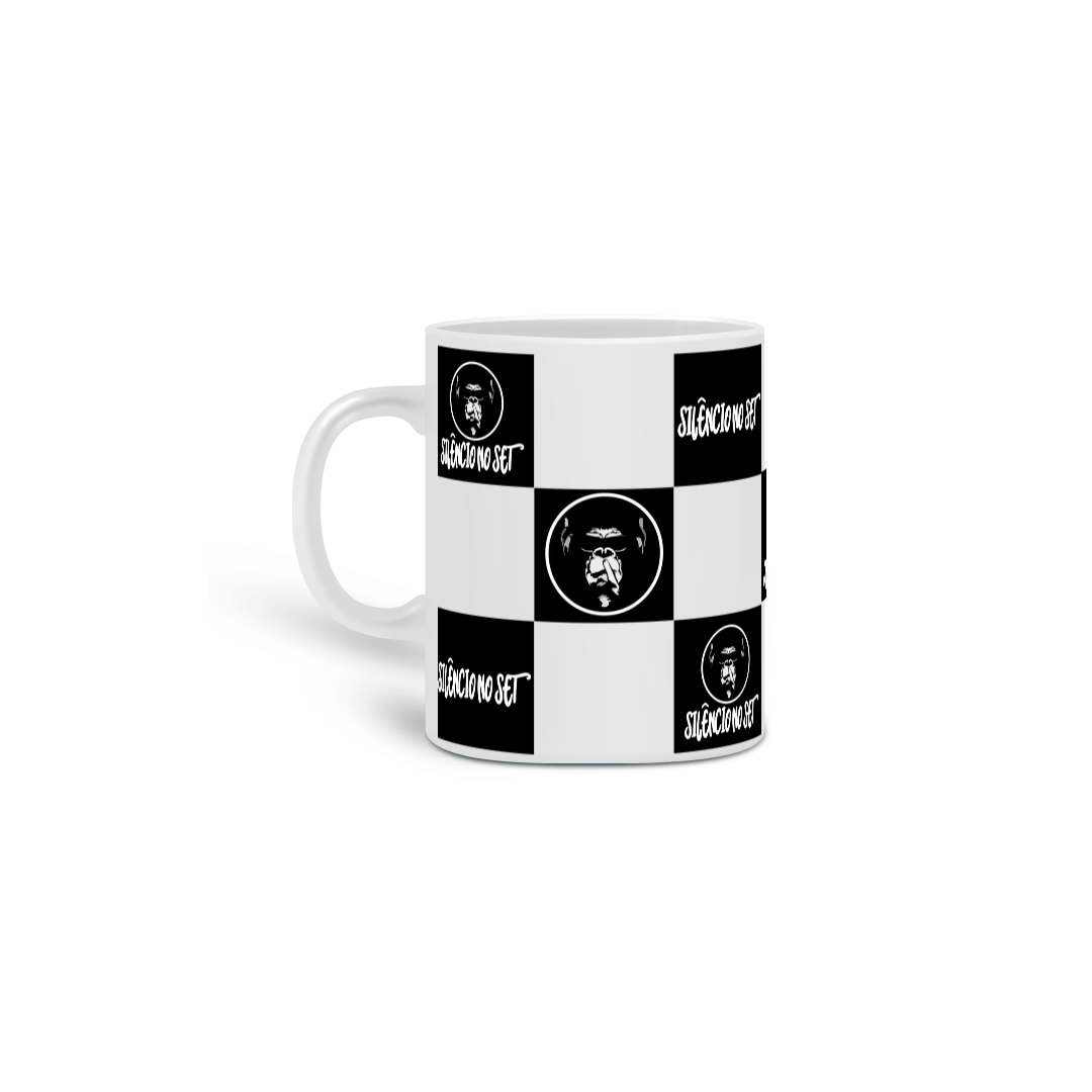 Nome do produto: Caneca Silêncio no Set II
